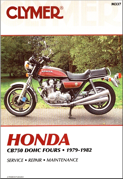 1981 Honda cb750 repair manual #3