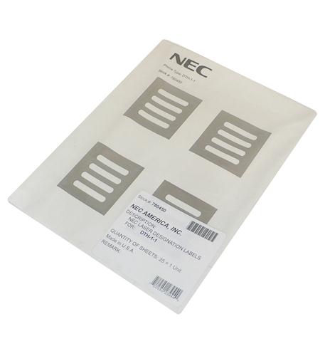 NEC America NEC America NEC-780450 Desi Labels Single-Line