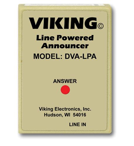 Viking Electronics Viking Electronics VK-DVA-LPA Phone Line Powered Digital Voice