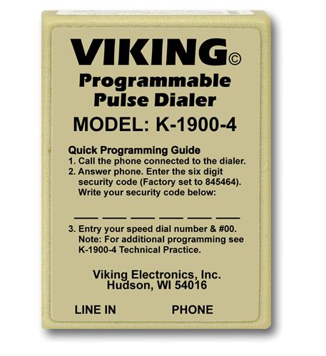 Viking Electronics Viking Electronics VK-K-1900-4 Viking Hot Dialer