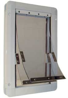 Ideal Ideal Insulator Dual Flap Pet Door White - Super Large (DF900SL)