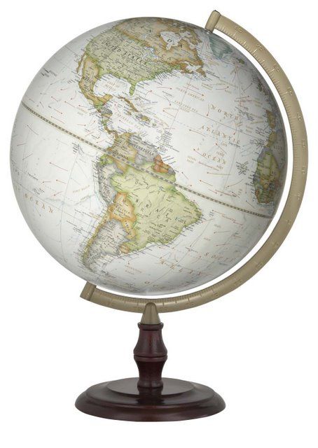 National Geographic National Geographic Globes 10 12 07S - Highspire Non-Illuminated Desk Globe