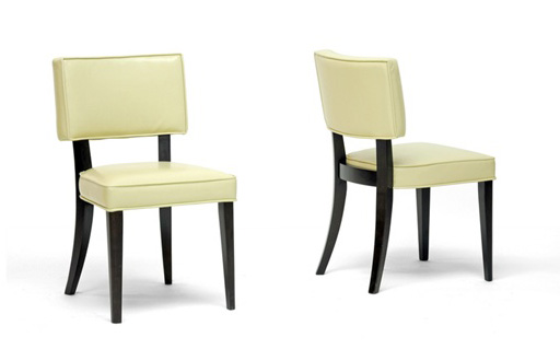Wholesale Interiors Wholesale Interiors VER-CHR Thyra Cream Dining Chair