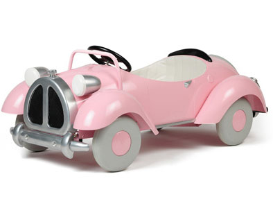 Airflow Collectible's AF109 Pink Speedster Pedal Car