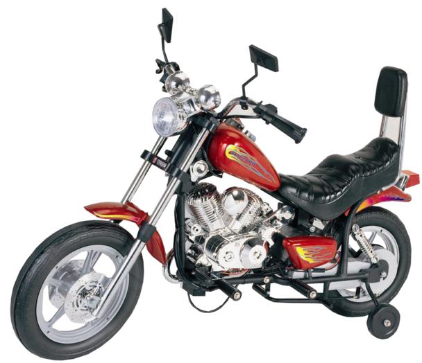 Red Blizzard Battery Operated Ride-On Motorcycle