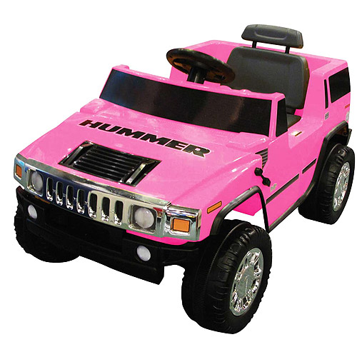 HUMMER H2 6 Volt Battery Ride On Toy Car - Pink