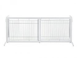 Freestanding Pet Gate Hl - White (R94159) dog kennel