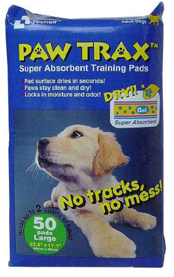 Richell Paw Trax Pet Training Pads 50 Count (R94533)